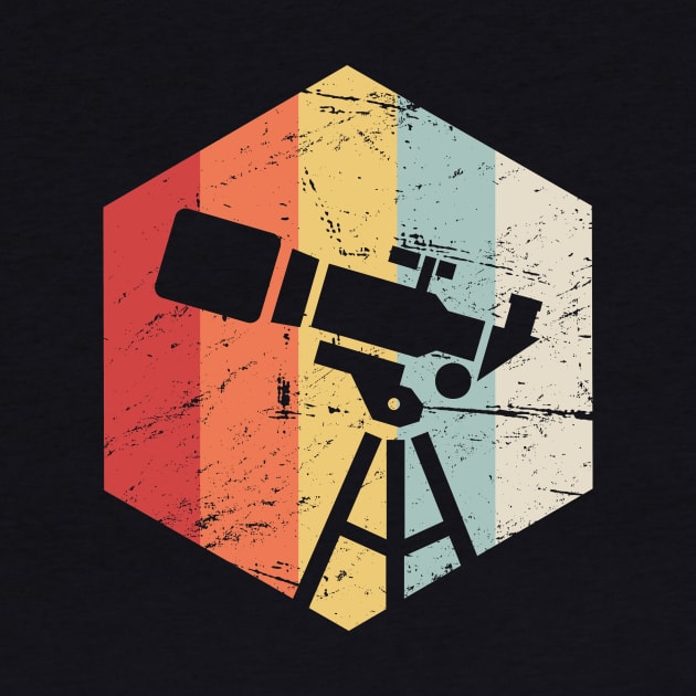 Retro 70s Space Telescope Icon by MeatMan